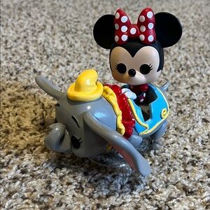 Disney World dumbo ride Minnie Mouse Funko Pop Figurine